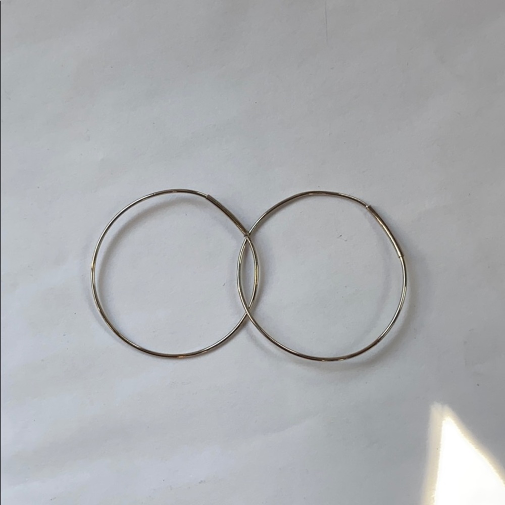 Hoop earrings